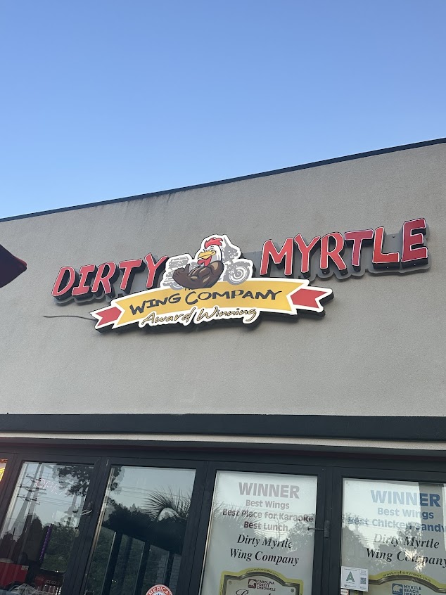 Dirty Myrtle Wing Company Restaurant Menu | Best Wings in Myrtle Beach, SC